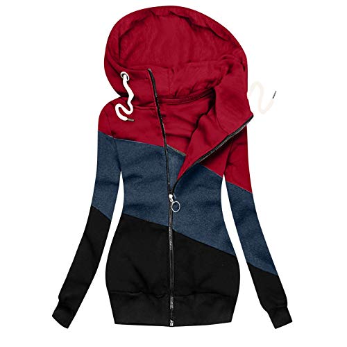 Bolero für Abendkleider Winterjacke Jeans Damen Yk2 Clothing Shirt Langarm Damen Winter Wanderjacke Damen Hoddi Damen Trainingsjacke Damen Fleece Jacket Damen Baumwoll Hoodie Jacke Schwarz Damen von GFPGNDFHG