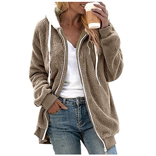 GFPGNDFHG Weihnachten Ubergangsjacke Damen Wasserdicht Baggy Hoodie Damen Hoody T'Shirts Damen Vintage Bluse Damen Strickjacke Damen Lang Sommer Pullover Damen Mädchenpullover Cardigan von GFPGNDFHG