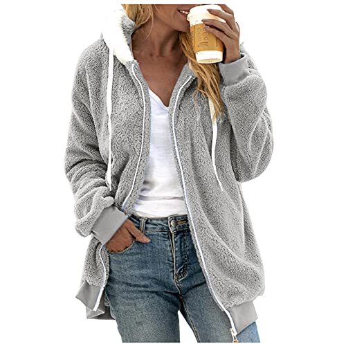 Weihnachten Hoddie Damen Mode Damen Parka Rotterdam Kragenpulli Damen Cardigan Damen Winter Bolero Weiß Jennifers Body Jacket Sweatshirt Damen Baumwolle Pullover Schulterfrei Damen Maxi Cardigan von GFPGNDFHG