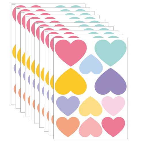 GGUFAY 10 Stück Wandsticker Kinderzimmer deko, Wandaufkleber Kinderzimmer Mädchen & Jungen, Wanddeko Kinder & Baby, Babyzimmer Deko, Bunter Liebes-Wandaufkleber GGUFAY 10 Stück Wandsticker Kinderzimmer deko, Wandaufkleber Kinderzimmer Mädchen & Jungen, Wanddeko Kinder & Baby, Babyzimmer Deko, Bunter Liebes-Wandaufkleber von GGUFAY