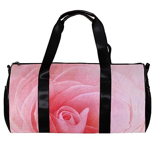 Turnbeutel für Damen,Reisetasche,Turnbeutel für Herren,Sporttasche,Rosa Rosenhintergrund von GIAPB