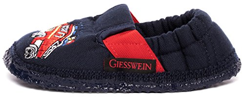 GIESSWEIN Aurich, Flache Hausschuhe Unisex-Kinder, Dk.blau 548, 24 EU von GIESSWEIN