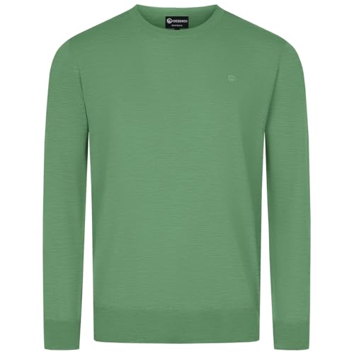 GIESSWEIN Cotton Crew Pullover Herren - Baumwoll Strickpullover & Sweatshirt für Männer, Pulli Herren ohne Kapuze, Business Herren-Sweatshirt Langarm von GIESSWEIN