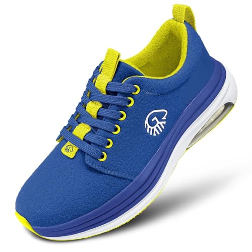 GIESSWEIN Merino Curve Max Women - Merino Sneaker mit Stoß absorbierendem Luftpolster - Komfortabler Aktivschuh mit Wechselfußbett - Langlebige Naturkautschuk Sohle für Beste Bodenhaftung GIESSWEIN Merino Curve Max Women - Merino Sneaker mit Stoß absorbierendem Luftpolster - Komfortabler Aktivschuh mit Wechselfußbett - Langlebige Naturkautschuk Sohle für Beste Bodenhaftung von GIESSWEIN