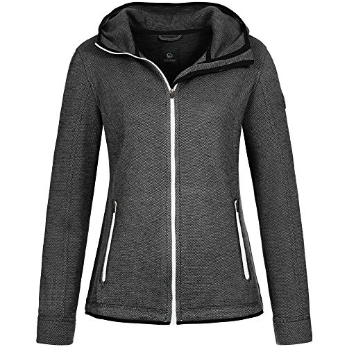 GIESSWEIN Merino-Jacke Svenja - Atmungsaktive Damen-Jacke aus Merinowolle, Walkjacke mit Kapuze, Outdoor Sport & Freizeit-Bekleidung von GIESSWEIN