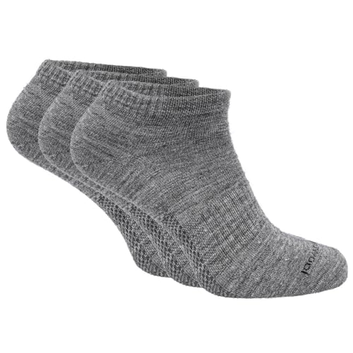 GIESSWEIN Merino Sneaker Socken Herren & Damen 35-46 [3er Pack] - Anti Schweiß Socken Temperaturregulierend Antibakteriell - Laufsocken Sportsocken Herren & Damen - Sneakersocken aus Merinowolle von GIESSWEIN