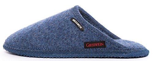 GIESSWEIN Unisex Tino Hausschuhe, Jeans 527, 36 EU von GIESSWEIN