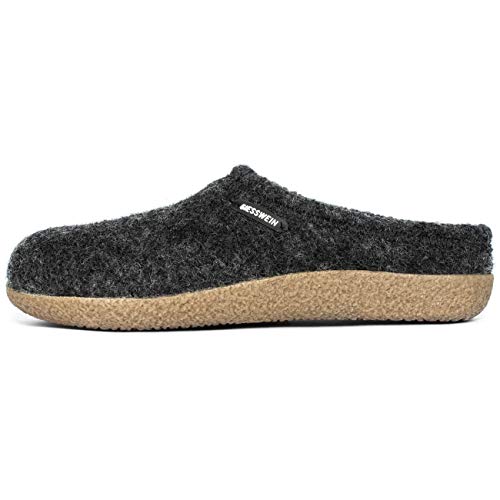 GIESSWEIN Veitsch, Pantoffeln Unisex - Erwachsene, Anthrazit 029, 40 EU von GIESSWEIN