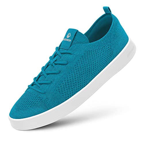 GIESSWEIN Wool Sneaker Men - Platform Herren Schuhe, Low-Top Halbschuhe, Freizeit Sneakers aus Merino Wool 3D Stretch, Superleichte Schnürer von GIESSWEIN