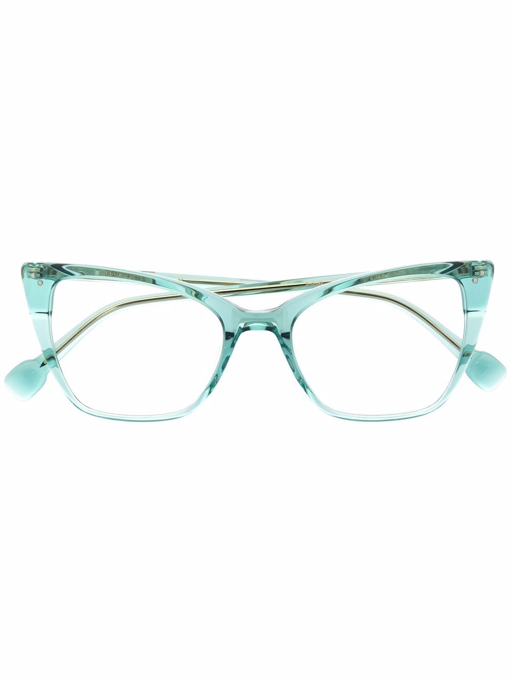 GIGI STUDIOS Brille mit Cat-Eye-Gestell - Grün von GIGI STUDIOS