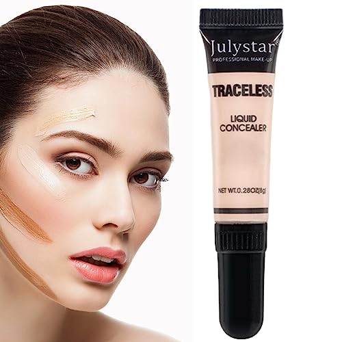 Wasserfester Concealer für Narben - Cover Perfection Tip Concealer,Volldeckendes Make-up für dunkle Flecken, wasserfeste Beingrundierung für Frauen Gimocool von GIMOCOOL