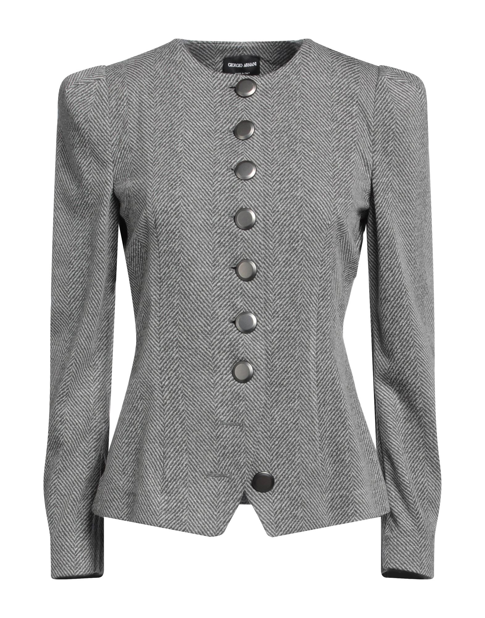 GIORGIO ARMANI Blazer Damen Grau von GIORGIO ARMANI