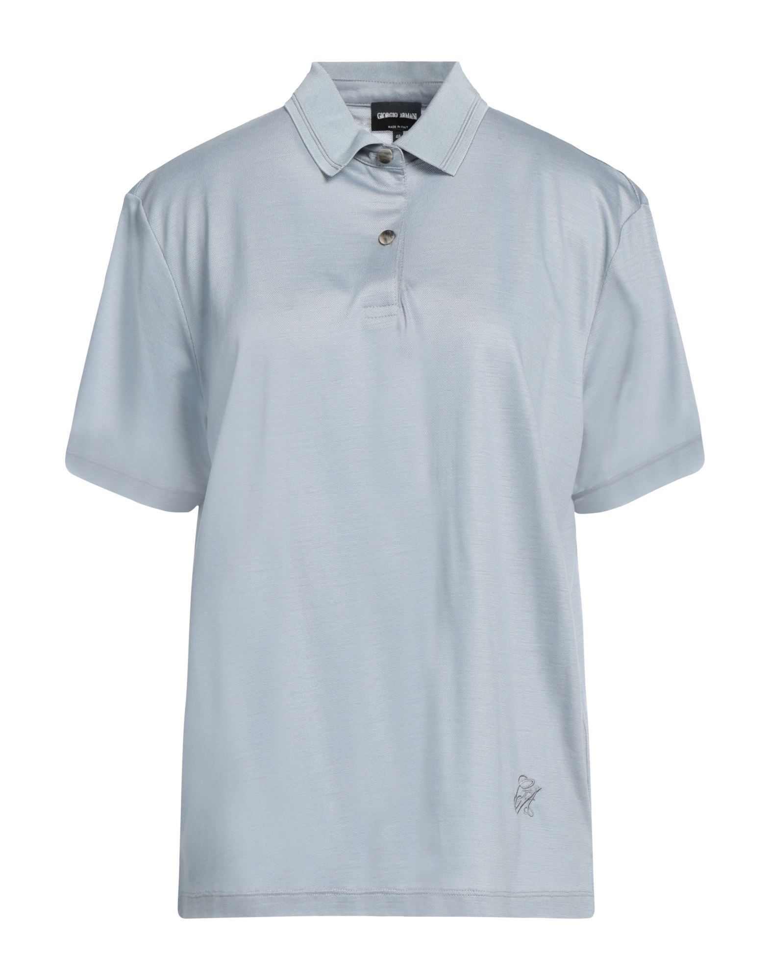 GIORGIO ARMANI Poloshirt Damen Taubenblau von GIORGIO ARMANI