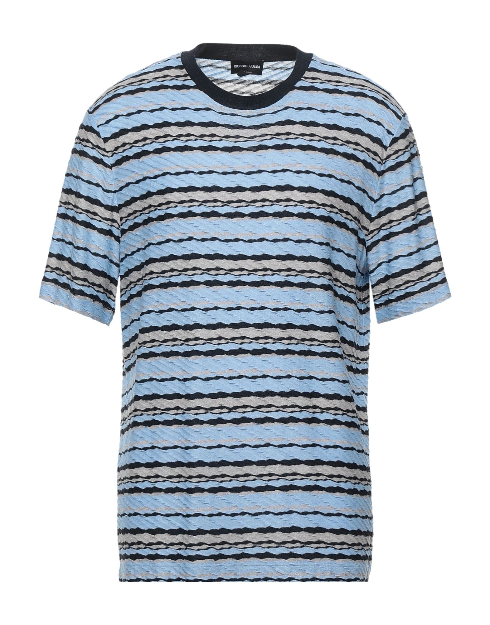 GIORGIO ARMANI T-shirts Herren Himmelblau von GIORGIO ARMANI