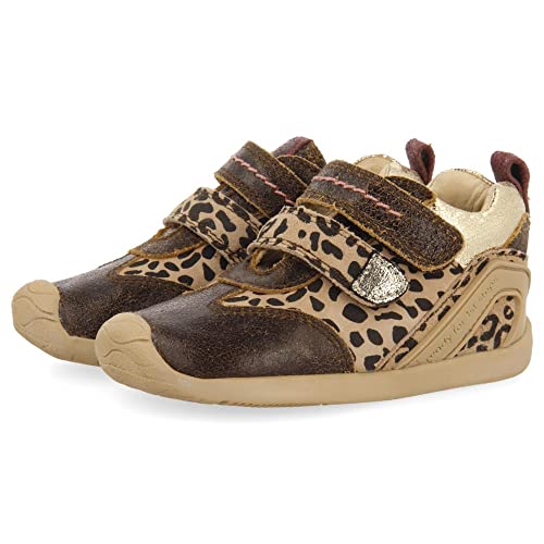 GIOSEPPO Baby-Mädchen Tolmin Bootsschuh, Leopard, 19 EU von GIOSEPPO