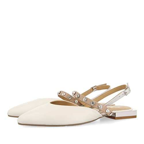 GIOSEPPO Damen Ceggia Ballerinas, Gebrochenes Weiß, 36 EU von GIOSEPPO