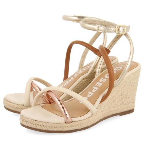 GIOSEPPO Damen Rometta Espadrilles, Elfenbein, 37 EU von GIOSEPPO