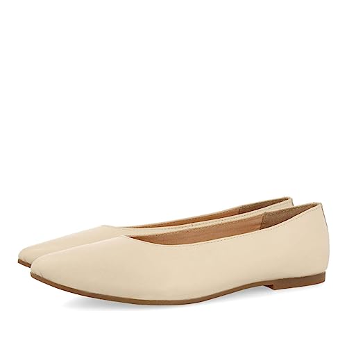 GIOSEPPO Damen Slagelse Ballerinas, Elfenbein, 37 EU von GIOSEPPO