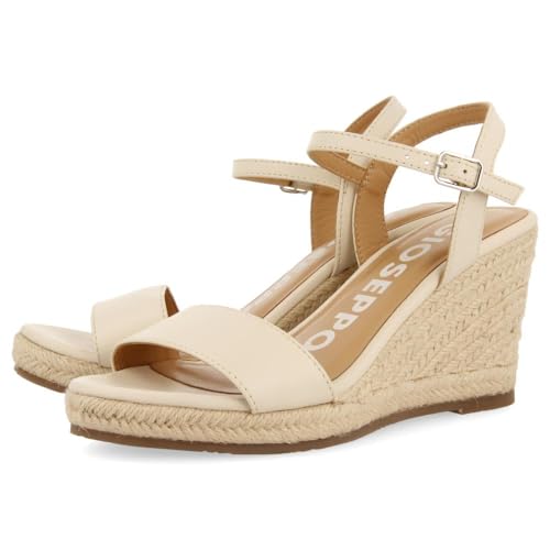 GIOSEPPO Damen Zhepe Espadrilles, Elfenbein, 38 EU von GIOSEPPO