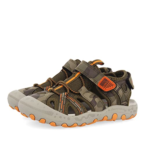 GIOSEPPO Jungen Mautes Flipflop, Camouflage, 34 EU von GIOSEPPO