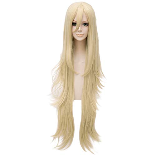 Rachel Gardner Engel des Todes Cosplay Perücke Ray 90 CM Gold Synthetische Anime Engel des Todes Cosplay Perücke Ray Frauen Haar + Perücke Kappe Einheitsgröße wie das Bild Rachel Gardner Engel des Todes Cosplay Perücke Ray 90 CM Gold Synthetische Anime Engel des Todes Cosplay Perücke Ray Frauen Haar + Perücke Kappe Einheitsgröße wie das Bild von GJBXP