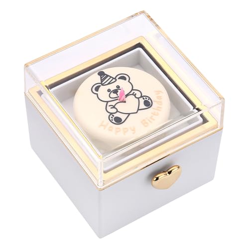 GKYQVE Stilvolle Rotierende Ringe Box Überraschungen Geschenk Mit Kerzenhalter Für Engagements Und Geständnisse Stilvoller Schmuck Display Hülle GKYQVE Stilvolle Rotierende Ringe Box Überraschungen Geschenk Mit Kerzenhalter Für Engagements Und Geständnisse Stilvoller Schmuck Display Hülle von GKYQVE