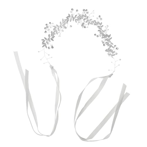 GLSTOY Damen Kristall Tiara Haarrebe Für Hochzeit Braut Strass Haar Accessoires Braut Haar Accessoires Hochzeit Haar Accessoires Haarrebe Für Frauen Hochzeits Accessoires Haar von GLSTOY