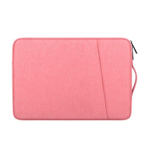 GLigeT Laptoptasche Schutzhülle 13,3/15,6-Zoll-Laptoptasche Tablet-Schutzhülle Handtasche Wasserdichte Pendler-Aktentasche Laptophülle (Color : Pink, Size : 15.6 inch) von GLigeT