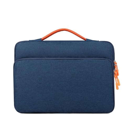 GLigeT Laptoptasche Schutzhülle 13,3 Zoll/15,6 Zoll Handtasche Laptop Innentasche Tablet Schutzhülle Damen Herren Pendler Aktentasche Laptophülle (Color : Royal blue, Size : 13.3inch) von GLigeT