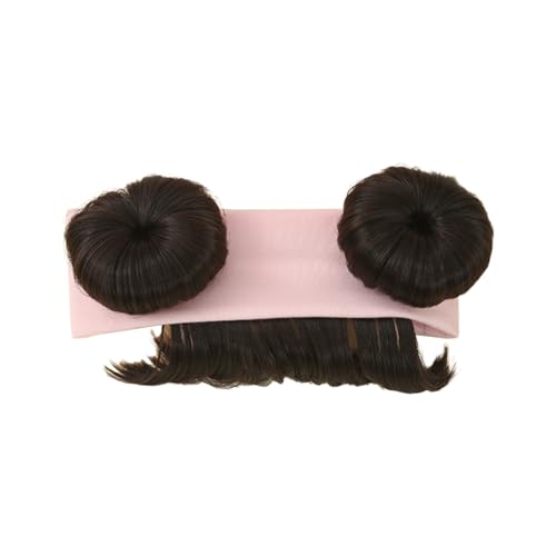GMBYLBY Pony-Haarverlängerung, Baby-Haarband, falscher Pony für Kinder, Kopfbedeckung, Kunsthaar, Kopfbedeckung GMBYLBY Pony-Haarverlängerung, Baby-Haarband, falscher Pony für Kinder, Kopfbedeckung, Kunsthaar, Kopfbedeckung von GMBYLBY