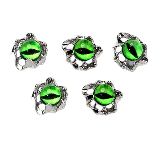 Nagelkunst Zubehör 5 Stück Halloween Themen Metall Metalllegierung Schmuckanhänger Nagelkunst Zubehör 5 Stück Halloween Themen Metall Metalllegierung Schmuckanhänger von GMBYLBY