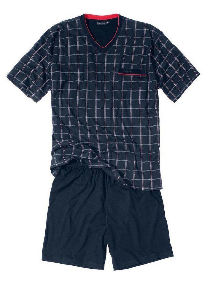 GÖTZBURG Pyjama Antonio Shorty, kurzer Schlafanzug für Herren, aus reiner Baumwolle von GÖTZBURG