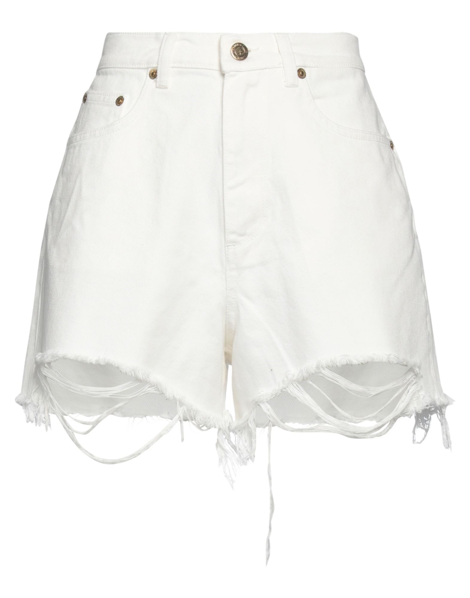 GOLDEN GOOSE Jeansshorts Damen Off white von GOLDEN GOOSE