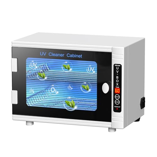 UV-Licht Nagelwerkzeug Reinigungsmaschine 12L Hohe Kapazität UV Reinigungsschrank Salon Werkzeuge Reinigungsbox mit Timer-Einstellung für Spa Beauty Home Metallwerkzeuge, Handy, Babyspielzeug, UV-Licht Nagelwerkzeug Reinigungsmaschine 12L Hohe Kapazität UV Reinigungsschrank Salon Werkzeuge Reinigungsbox mit Timer-Einstellung für Spa Beauty Home Metallwerkzeuge, Handy, Babyspielzeug, von GOLDSEASTAR