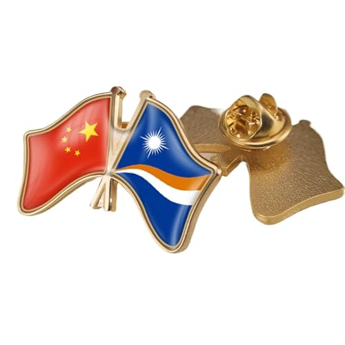 Anstecknadel Mit Der Flagge Chinas Und Der Marshallinseln Die Sich Kreuzen Kreativer Anstecknadel-Krawattennadel-Brosche Ethnischen Stil Mit Flaggendruck Patriotische Anstecknadel Schmetterling A Anstecknadel Mit Der Flagge Chinas Und Der Marshallinseln Die Sich Kreuzen Kreativer Anstecknadel-Krawattennadel-Brosche Ethnischen Stil Mit Flaggendruck Patriotische Anstecknadel Schmetterling A von GONMFKM