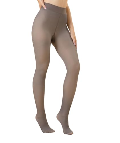 GOODSALEOK Winter Strumpfhosen Damen High Waist WäRmende Fleece Strumpfhose Thermostrumpfhosen FüR Damen Gepolsterte WinterstrüMpfe Plastikhosen Braun 80g L-XL GOODSALEOK Winter Strumpfhosen Damen High Waist WäRmende Fleece Strumpfhose Thermostrumpfhosen FüR Damen Gepolsterte WinterstrüMpfe Plastikhosen Braun 80g L-XL von GOODSALEOK