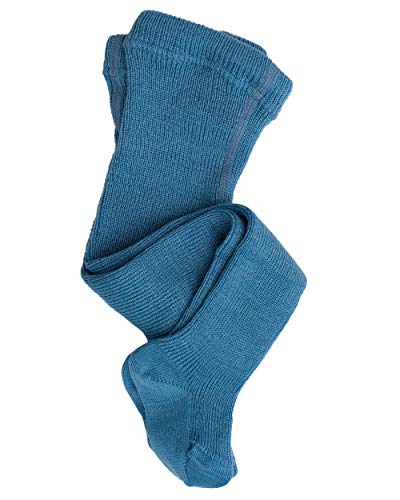 Grödo, Baby/Frühchen Strumpfhose, 100% Wolle (kbT) (80/86, Bergblau) von Grödo