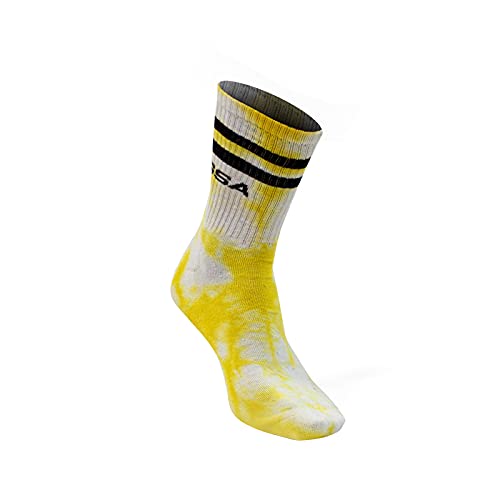 GSA Herren Superlogo Unisex Tie Dye Socken, gelb, Einheitsgröße von GSA