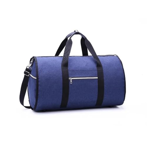 Reise Seesack Große Kapazität Reise Seesack Männer Anzug Lagerung Schulter Tasche Frauen wasserdichte Oxford Faltbare Große Reisetasche Männer Gepäck Tasche für Herren, Dame, Camping, Wandern (Color von GSJNHY