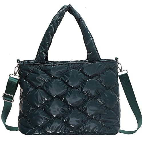 GSenhui Crossbody Bag Damen Einfarbig Crossbody Tasche Umhängetasche Klein Moderne Taschen mit Breitem Schultergurt Gesteppte Schultertasche für damen von GSenhui