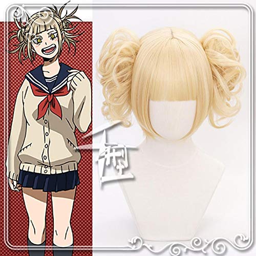 Cosplay Perücke-2019 Halloween Konzert Cosplay Toga Himiko Cosplay Perücke Boku keine Akademie Akademie Stil Perücke Cosplay Papier Spielen Sie meinen Helden von GUANBBD