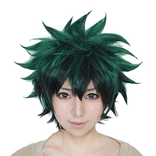 Cosplay Perücke-Mein Held Academia Izuku Midoriya Perücke Boku Kein Held Academia/Akademie Cosplay Haar Izuku Midoriya Deku Perücke Cosplay Perücke von GUANBBD