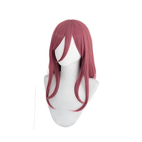 GUANBBD Cosplay Perücke-Die Quintessenz Quintuplets Nakano Miku Pink Lange Perücke Cosplay Kostüm Gotoubun keine Hanayome Frauen Haar Party Cosplay Perücken von GUANBBD