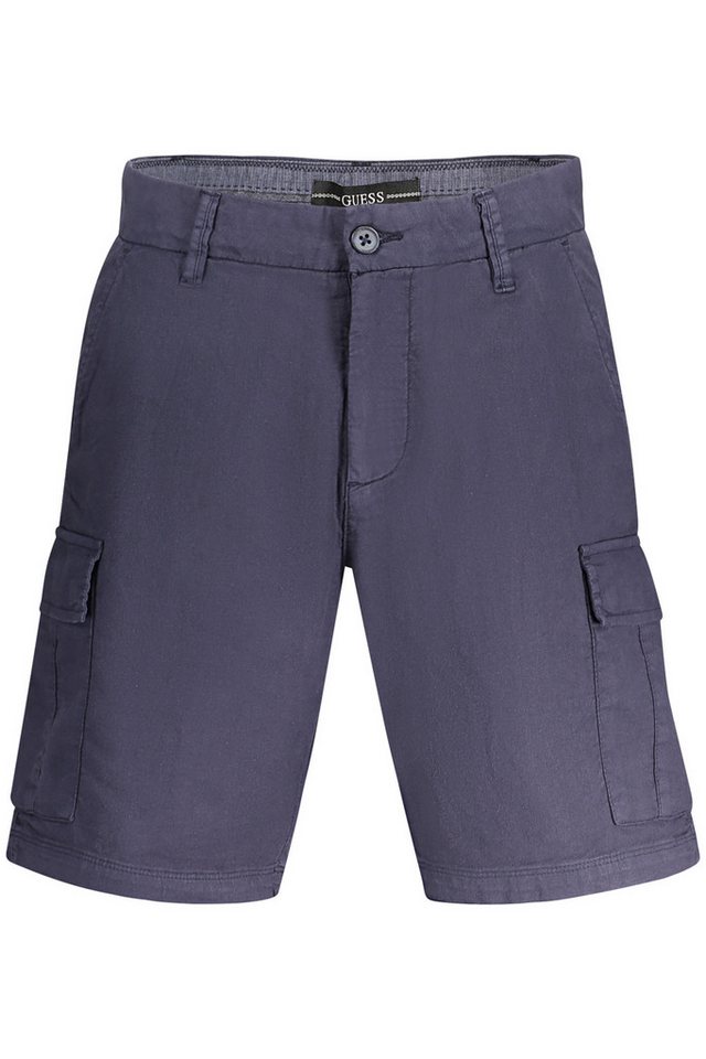 GUESS JEANS 5-Pocket-Hose Herren Bermuda-Shorts Blau mit Taschen und Reißverschluss GUESS JEANS 5-Pocket-Hose Herren Bermuda-Shorts Blau mit Taschen und Reißverschluss von GUESS JEANS
