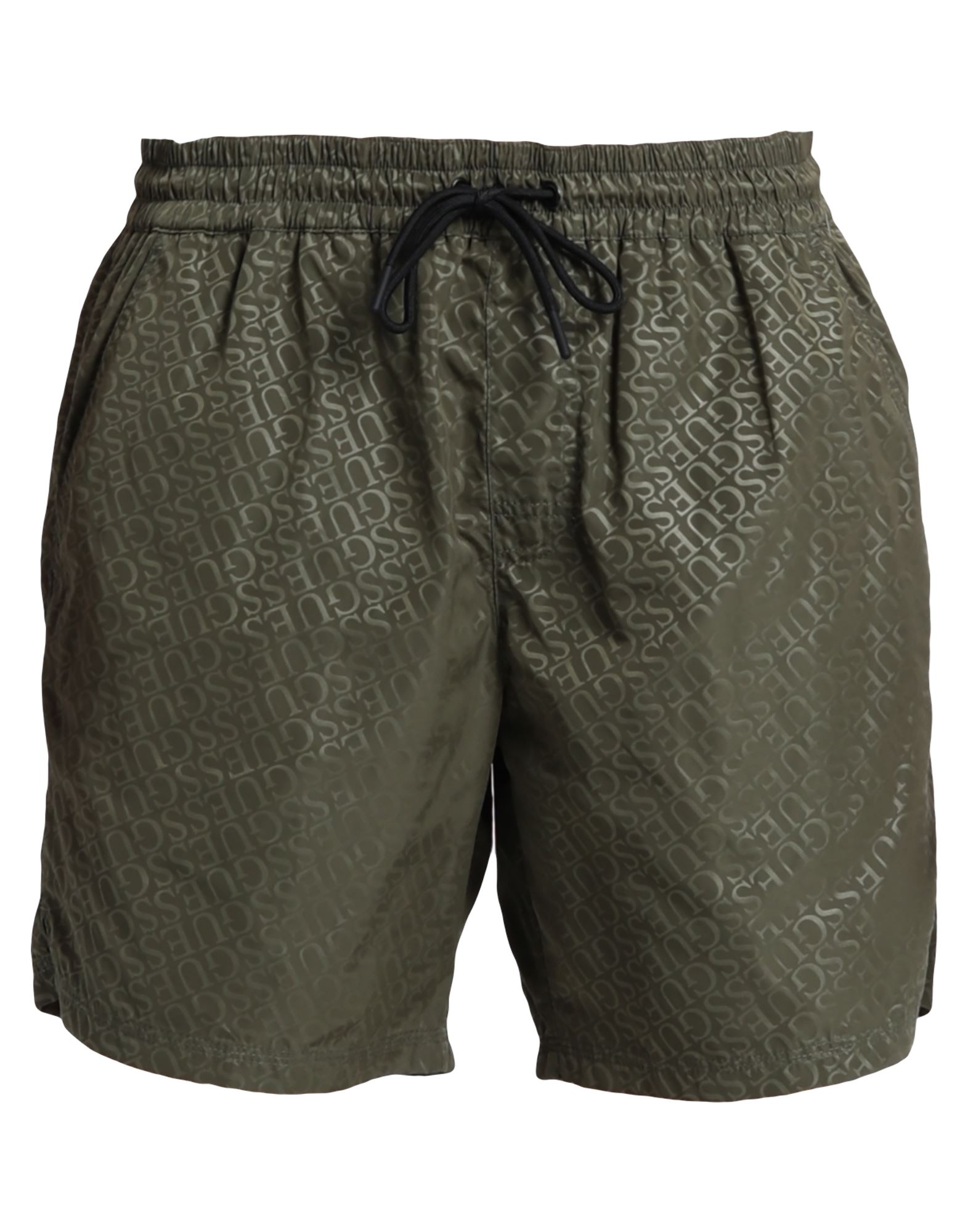 GUESS Badeboxer Herren Militärgrün von GUESS