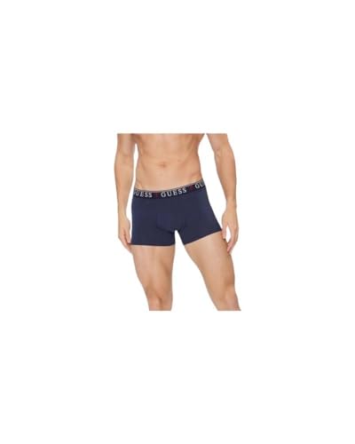 GUESS Brian Hero Boxer Trunk 3er Pack, D780 - Gone Wild Blue, Medium-Large von GUESS