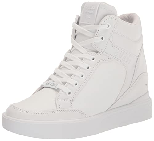 GUESS Damen Blairin Sneaker, Weißes Logo, 37 EU von GUESS