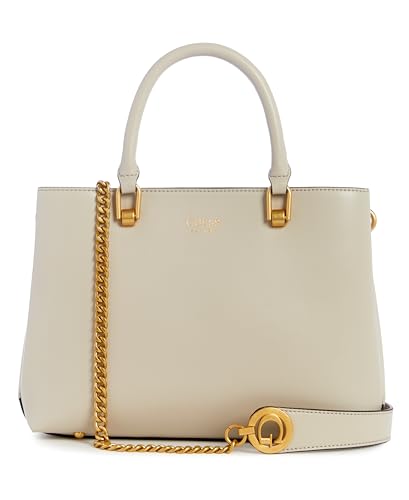 GUESS Damen Masie Girlfriend Satchel Schulranzen, Griffe Oben, Stein von GUESS