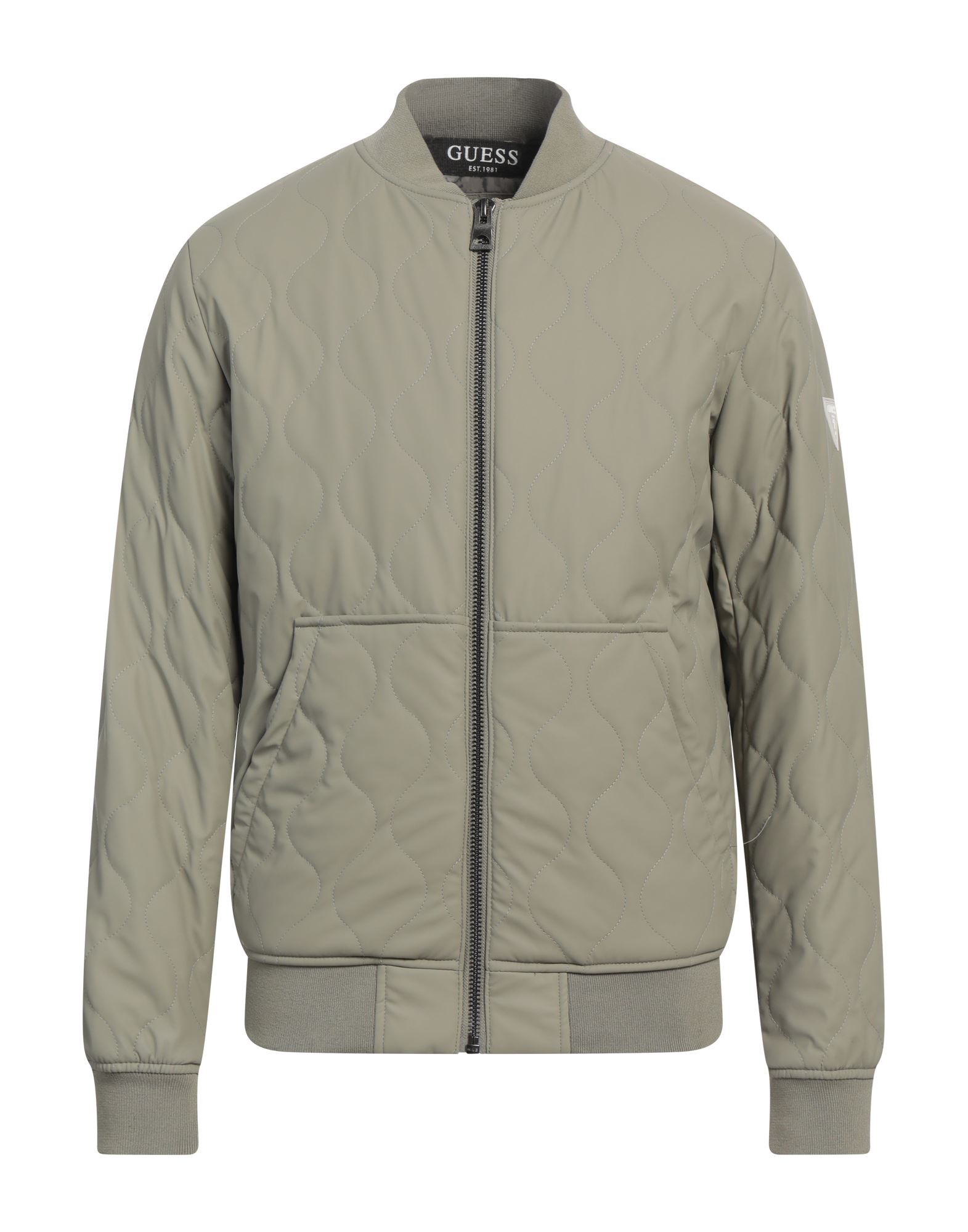 GUESS Jacke & Anorak Herren Salbeigrün GUESS Jacke & Anorak Herren Salbeigrün von GUESS