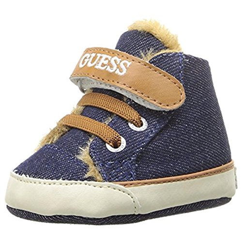 Guess Flyne3, Unisex - Baby 0-24 Babyschuhe, Blau - Blu (Bleu/Blue) - Größe: 18 von Guess